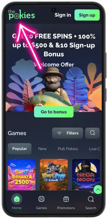 ThePokies 115 official site